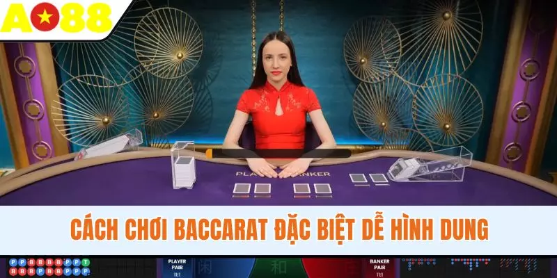 Cách chơi Baccarat đặc biệt dễ hình dung