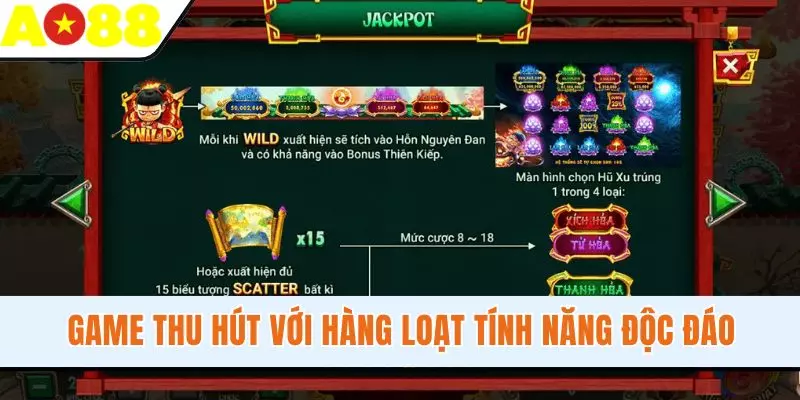 Game thu hút với hàng loạt tính năng độc đáo